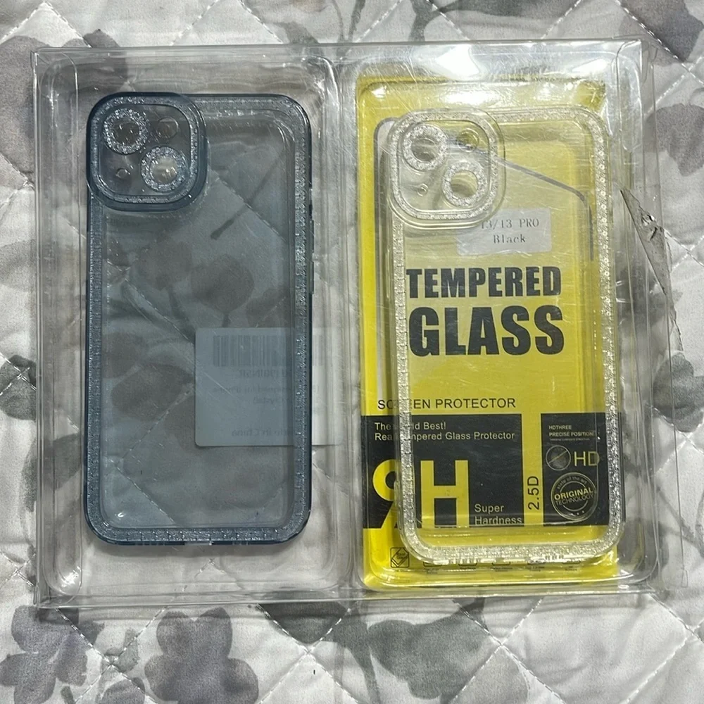 New set/2 clear phone cases for iPhone 13/13 pro